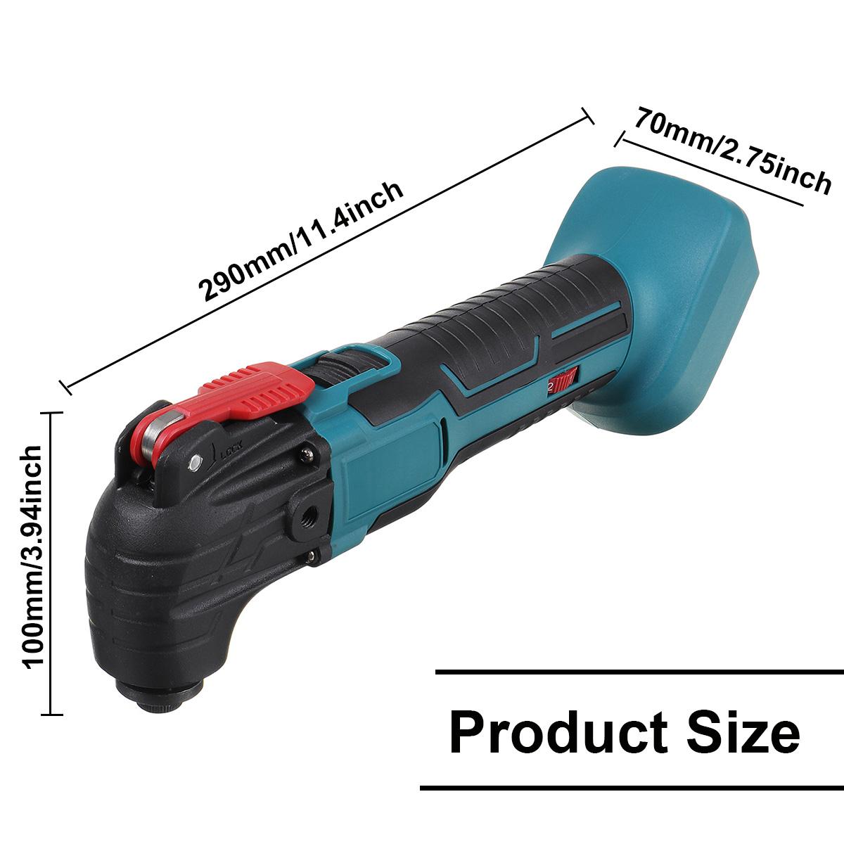 Multifunction Tool Oscillating Multi-Tools Variable Speed Electric Woodworking Tool For Makita 18V Battery