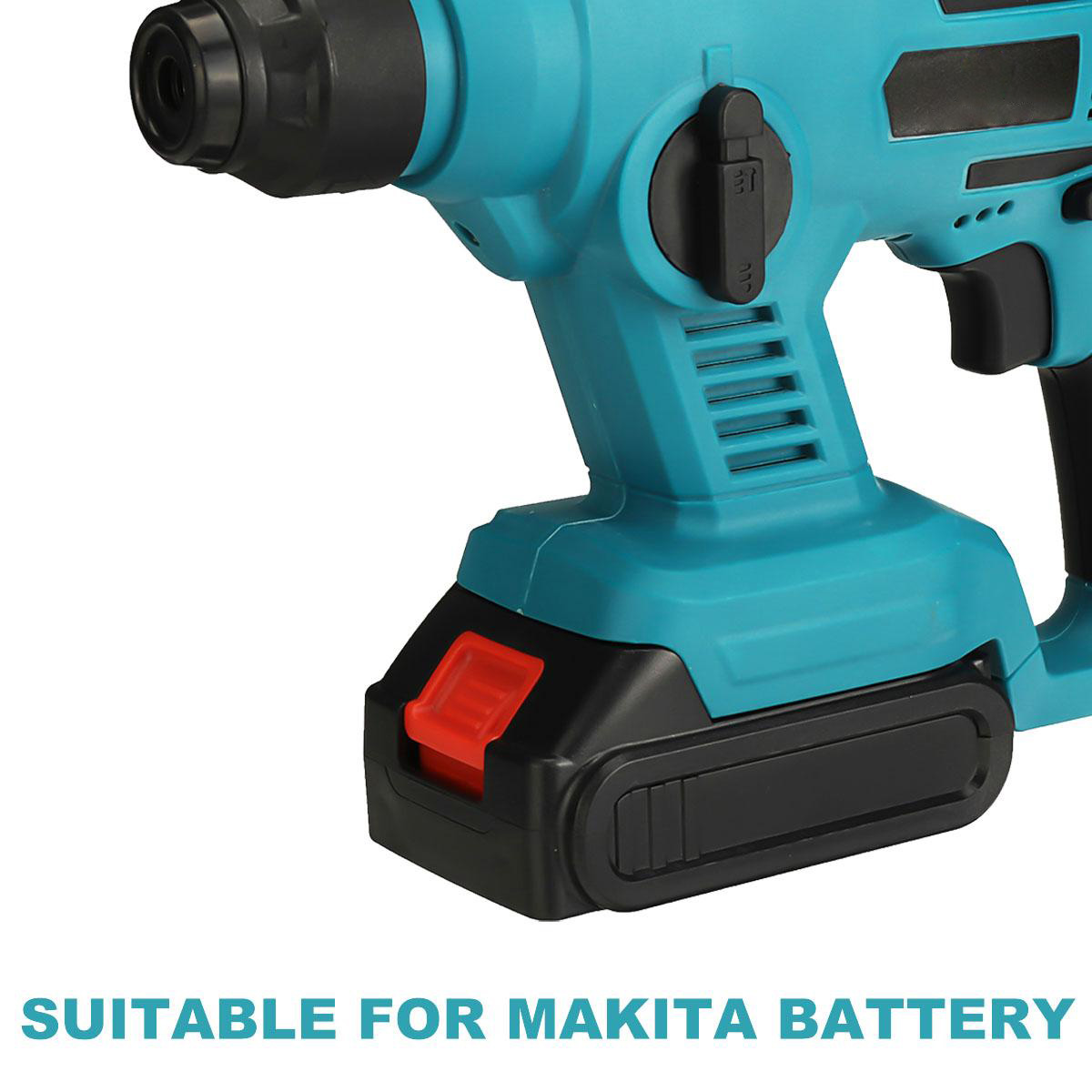 Socoje 21V 20mm Electric Brushless Impact Hammer Electric Drill Rechargeable Woodworking Maintenance Tool W/1pc/2pcs Battery EU Plug
