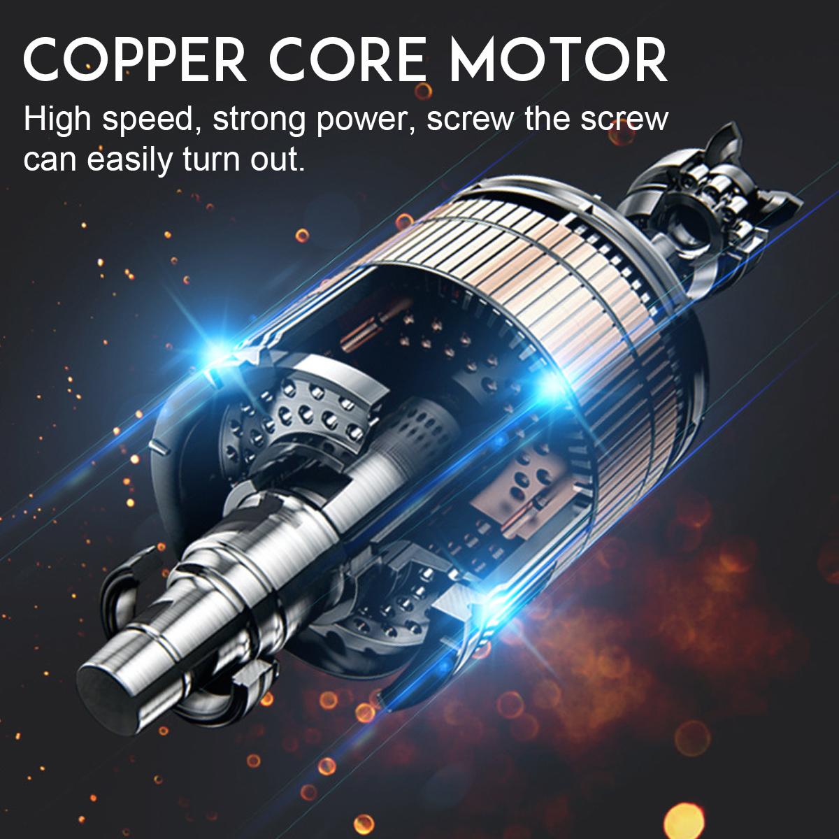 Socoje 588VF 2 in 1 Electric Cordless Brushless Impact Wrench Driver Socket Screwdriver