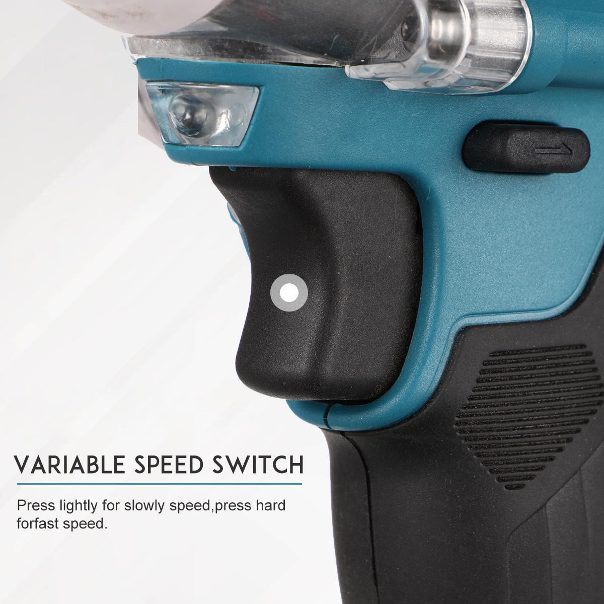 Socoje 88VF 1/2 520NM Electric Wrench Cordless Brushless Impact Wrench W/ 1/2pcs Battery