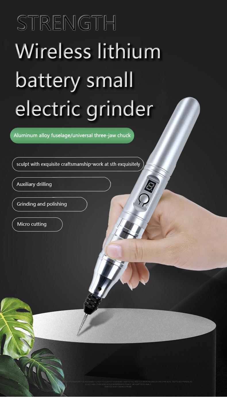 30W 13000RPM Mini Electric Grinder Grinding Machine Five-Speed Adjustment For Efficient Grinding Polishing Engraving