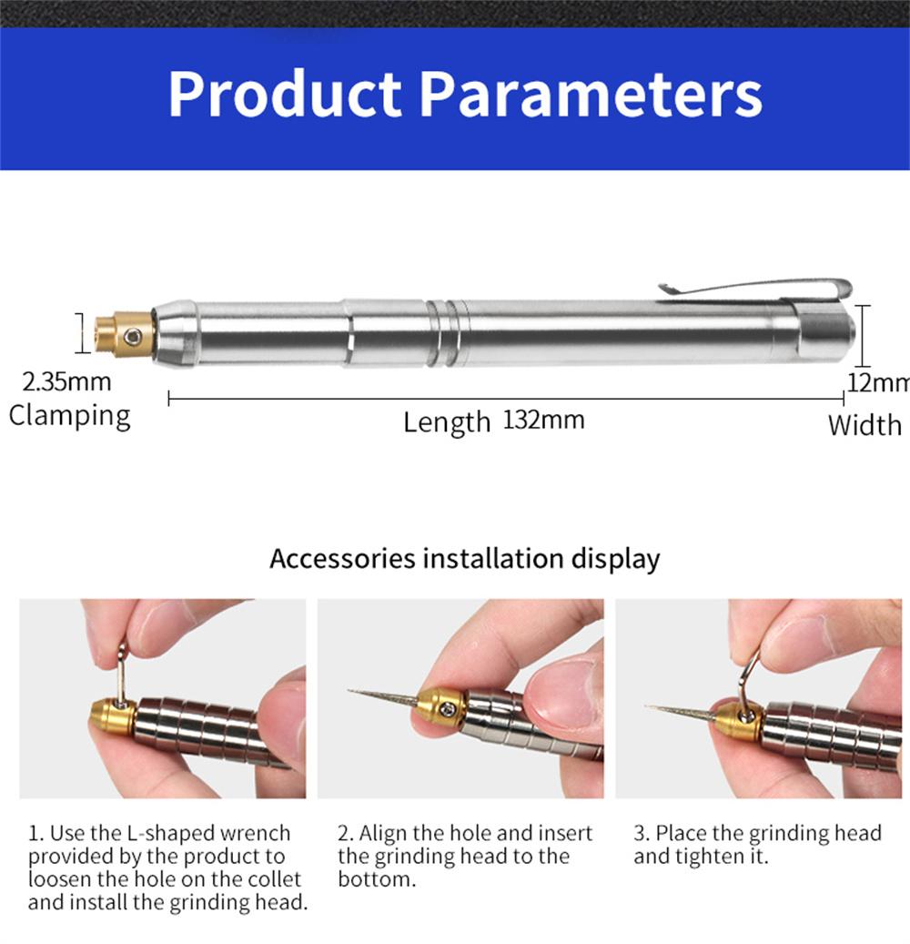 Mini Cordless Drill Power Tools Wireless Engraving Pen Lithium Battery Dremel Mini Drill Electric Drill Machine Mini Rotary Tool