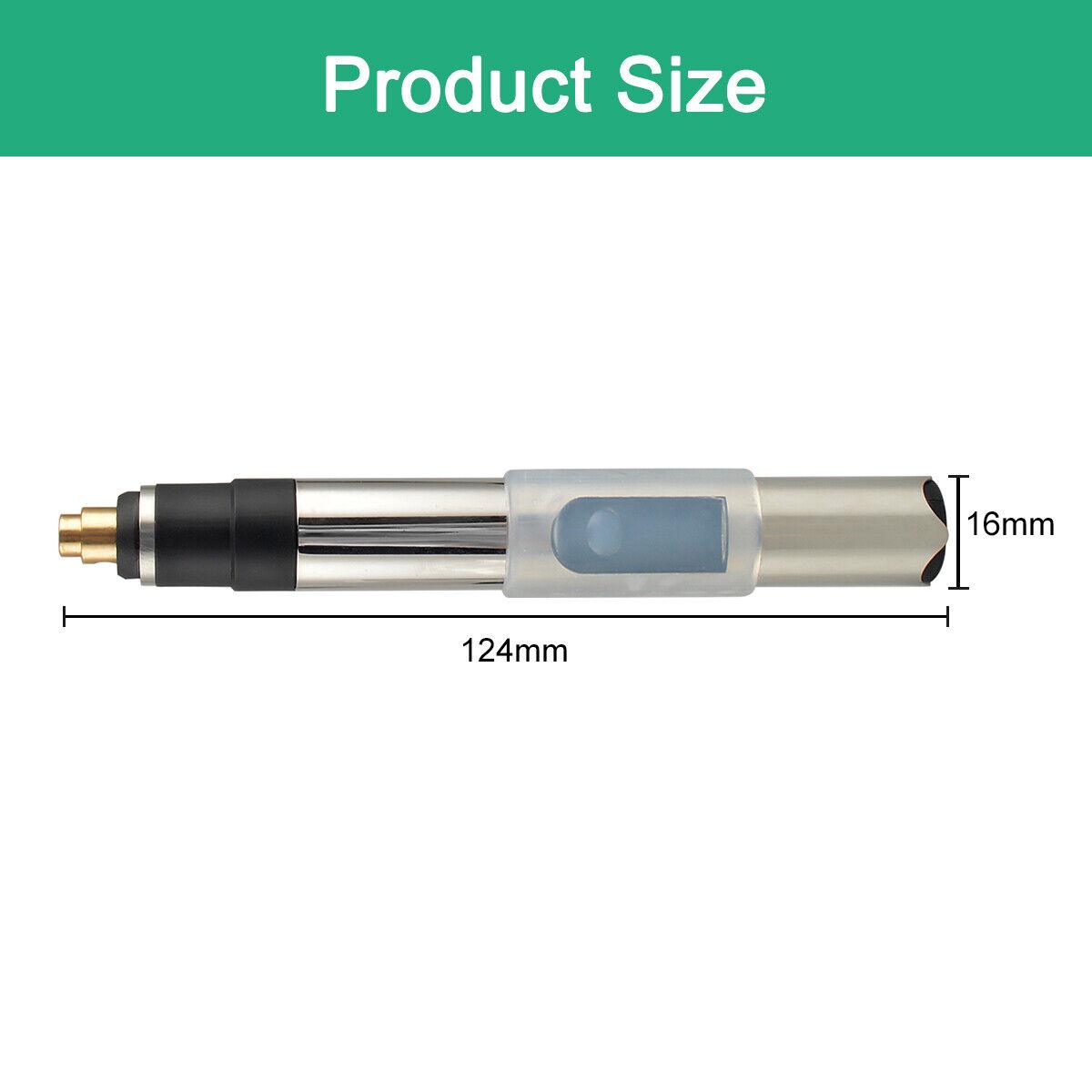 Mini Grinder Engraving Pen 25W 3-Speed 5000-25000r/min USB Type-C Charging 2.35mm Clamping Diameter for Nail Art Carving Polishing Grinding