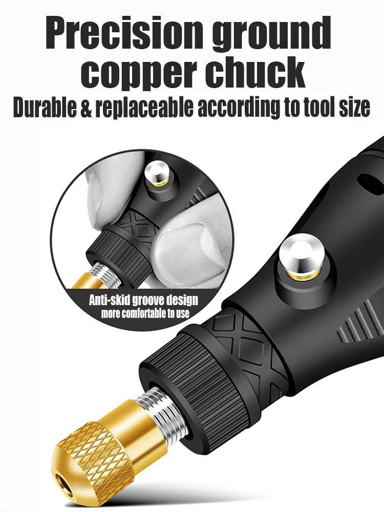 USB Cordless Rotary Tool Kit Woodworking Engraving Pen DIY For Jewelry Metal Glass Mini Wireless Drill With Dremel Accessories