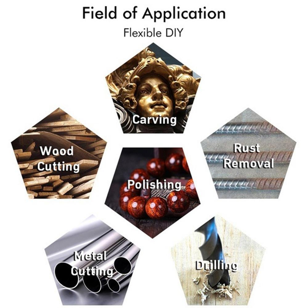 USB Cordless Rotary Tool Kit Woodworking Engraving Pen DIY For Jewelry Metal Glass Mini Wireless Drill With Dremel Accessories