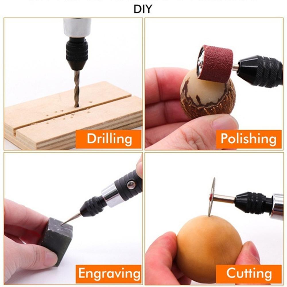 USB Cordless Rotary Tool Kit Woodworking Engraving Pen DIY For Jewelry Metal Glass Mini Wireless Drill With Dremel Accessories