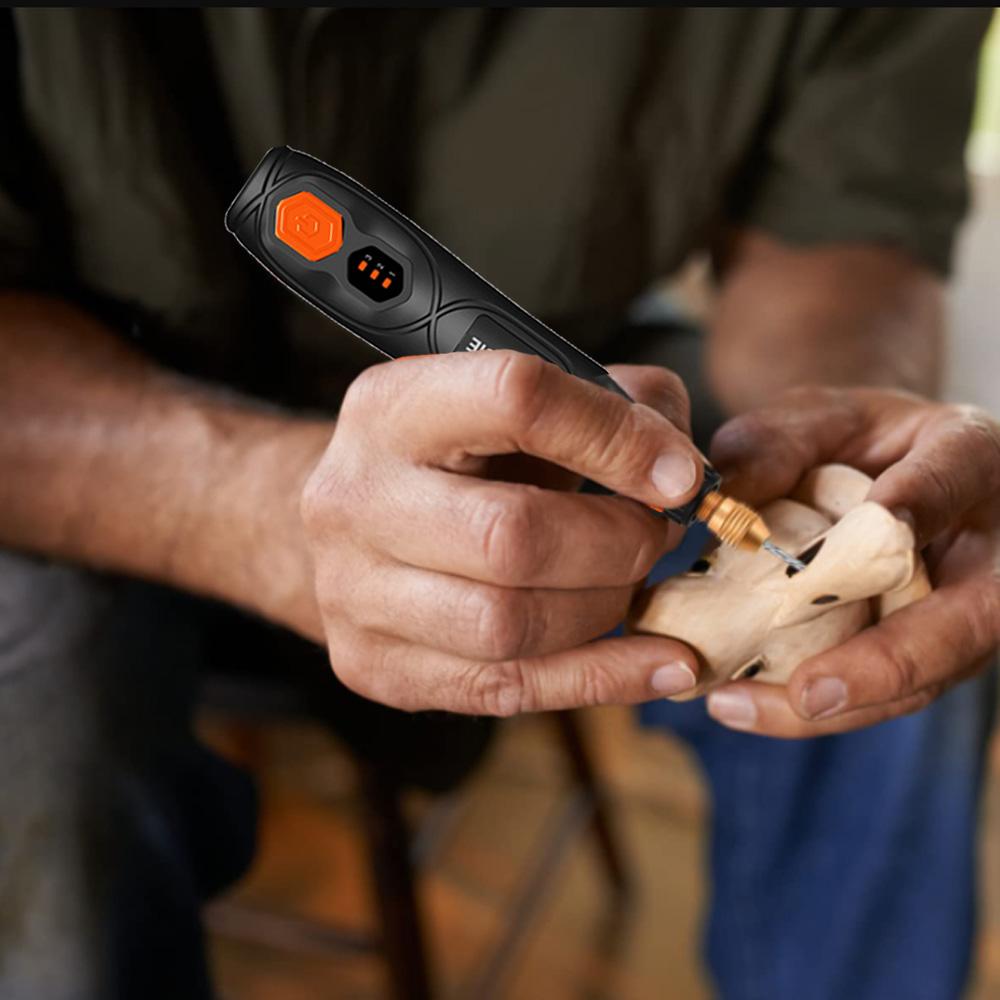 USB Cordless Rotary Tool Kit Woodworking Engraving Pen DIY For Jewelry Metal Glass Mini Wireless Drill With Dremel Accessories