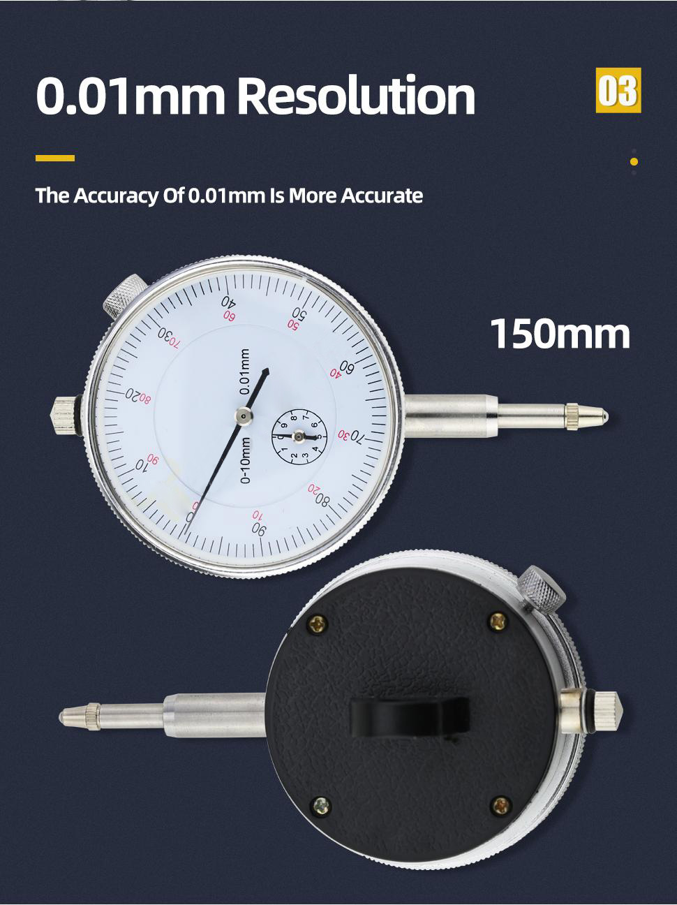 0-10mm/30mm/0.8mm Dial Indicator Magnetic Holder Dial Gauge Magnetic Stand Base Micrometer Measuring Tool