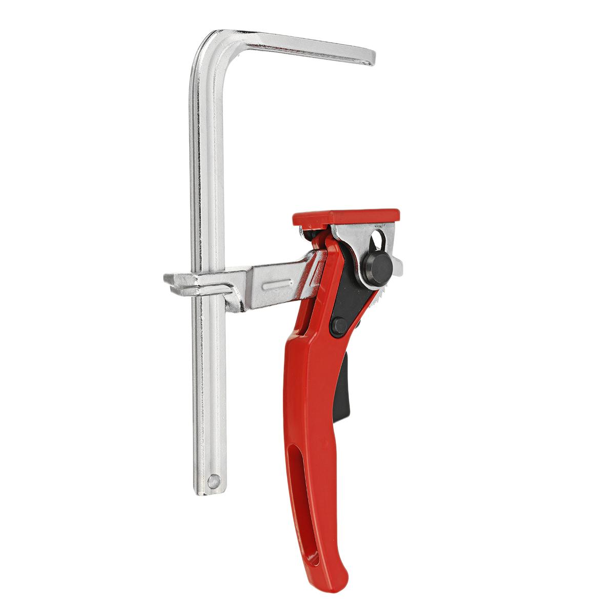 120mm-400mm Quick Guide Rail Clamp Woodworking F Clamp Quick Clamping for MFT and Guide Rail System
