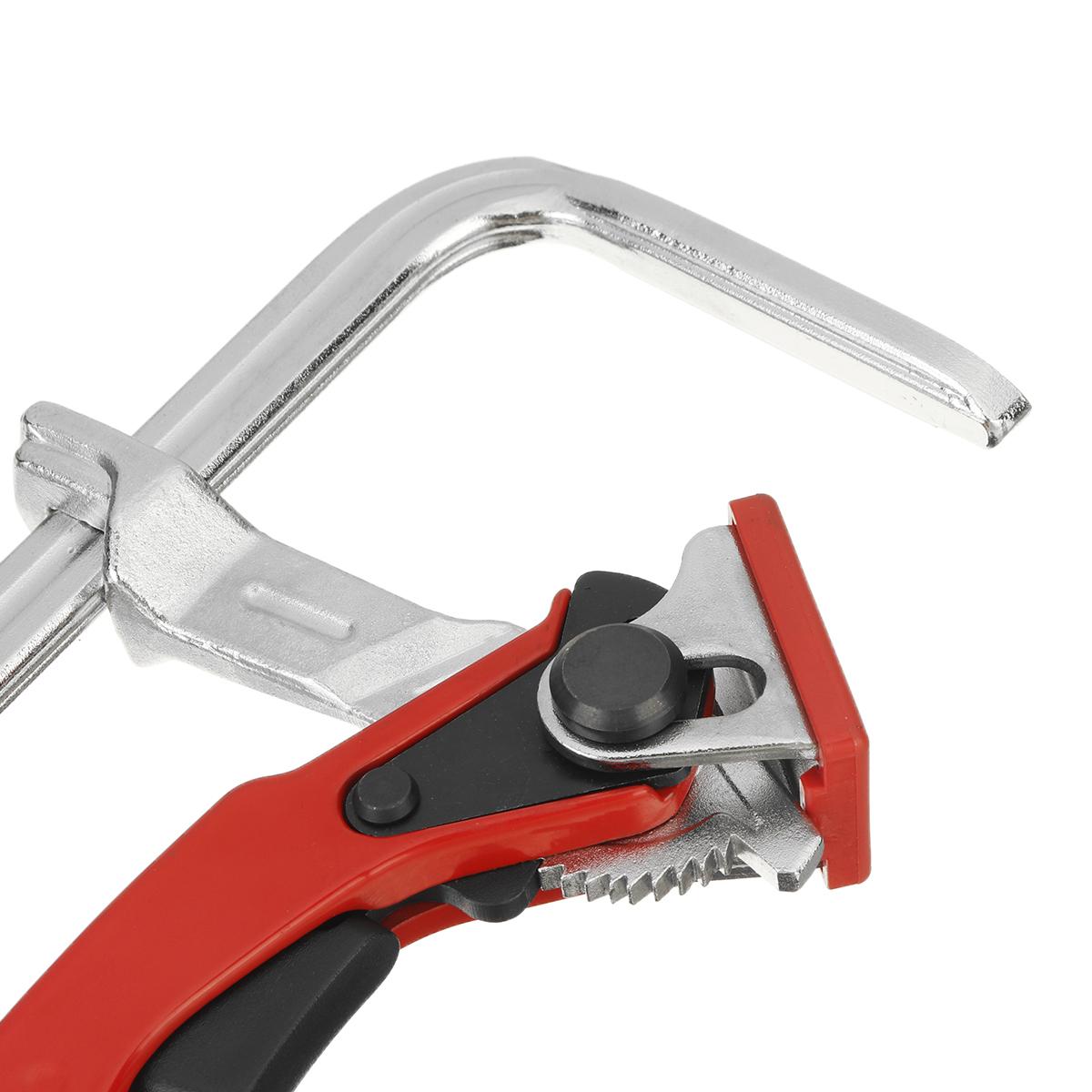 120mm-400mm Quick Guide Rail Clamp Woodworking F Clamp Quick Clamping for MFT and Guide Rail System