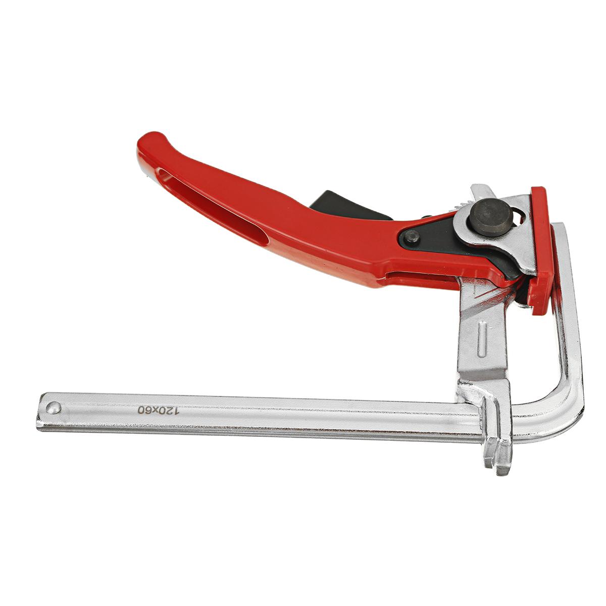 120mm-400mm Quick Guide Rail Clamp Woodworking F Clamp Quick Clamping for MFT and Guide Rail System