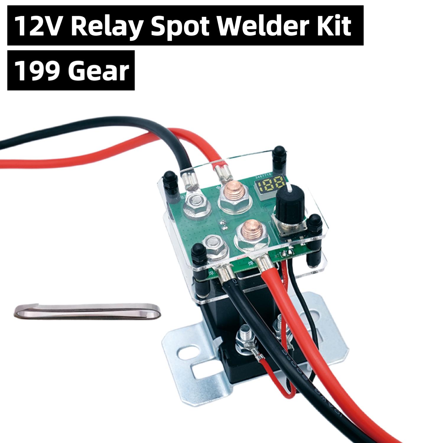 199 Gear 12V Mini Spot Welding Machine Adjustable Mini Handheld Welder 0.15mm Nickel Portable Durable PSW100 Machine Accessories