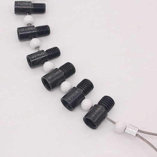 26PCS Thread Checker Set Metric and Inch Sizes Durable Comprehensive Coverage DIY Tool