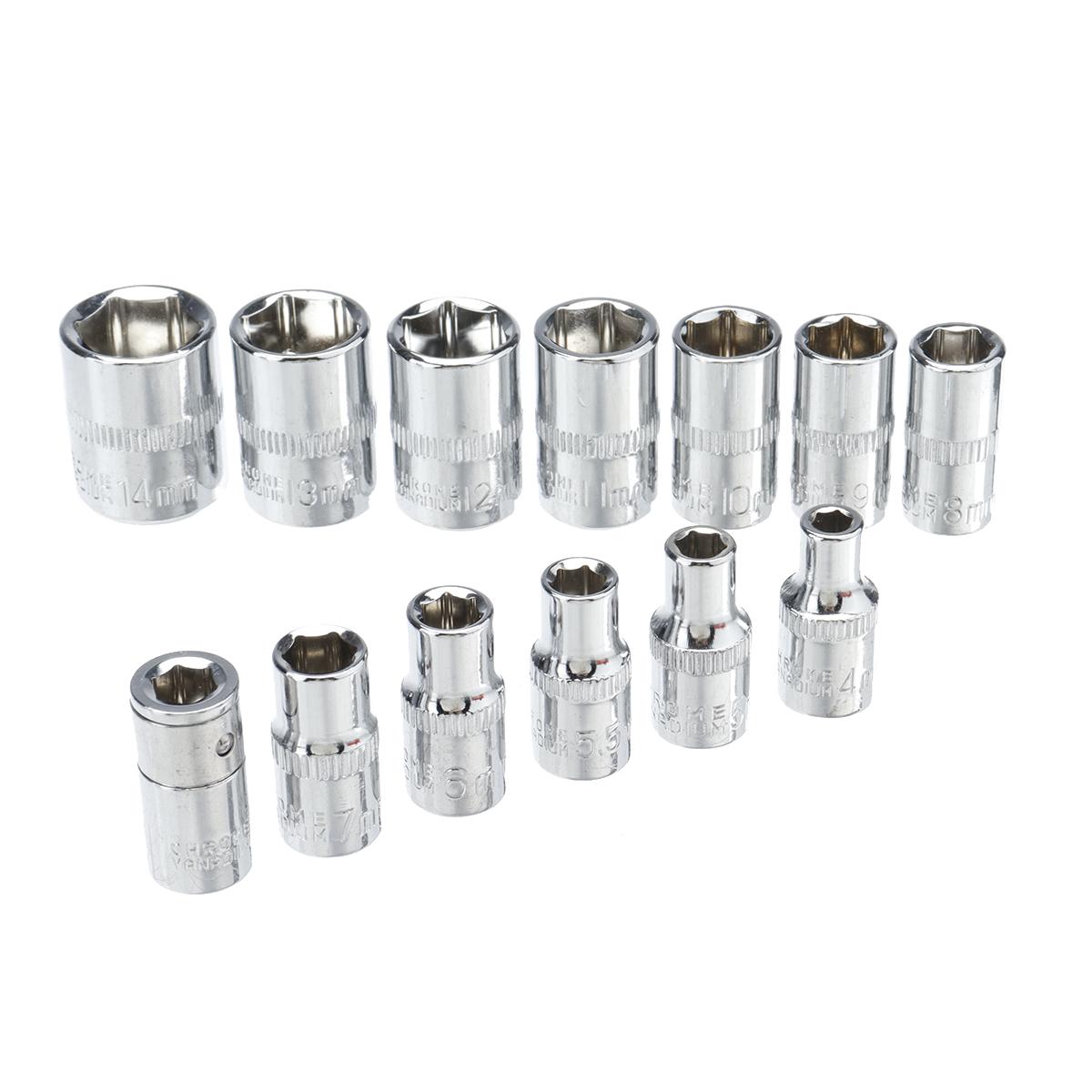 36PCS Sleeve Combination Set Sleeve Batch Head Set Auto Repair Tool Household Hardware Tool Combination