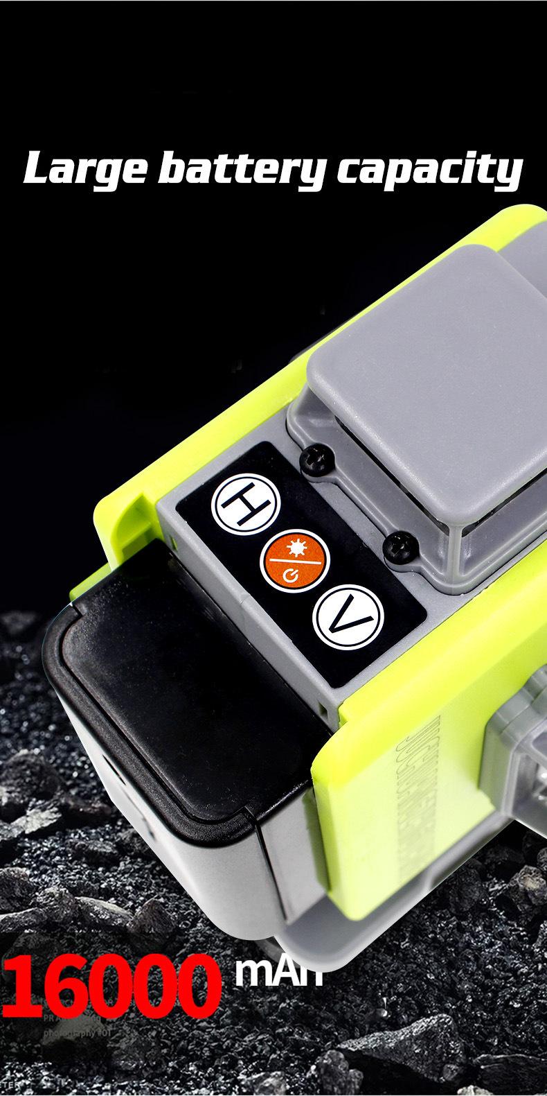 8/12/16 Line 4D Green Light Digital Laser levels Self Leveling 360 degrees Rotary Measuring Tools with 2 Battery