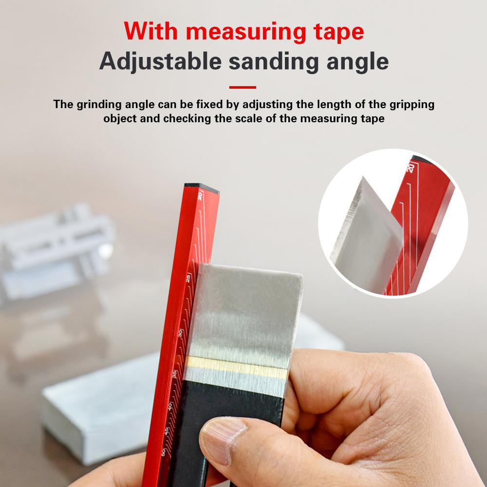 Aluminum Alloy Honing Guide Tool Sharpening Holder Of Whetstone for Wood Chisel Sharpening Jig Roller and Kitchen Gadgets