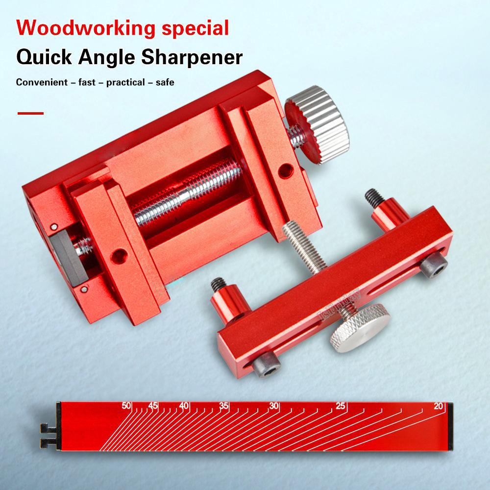 Aluminum Alloy Honing Guide Tool Sharpening Holder Of Whetstone for Wood Chisel Sharpening Jig Roller and Kitchen Gadgets
