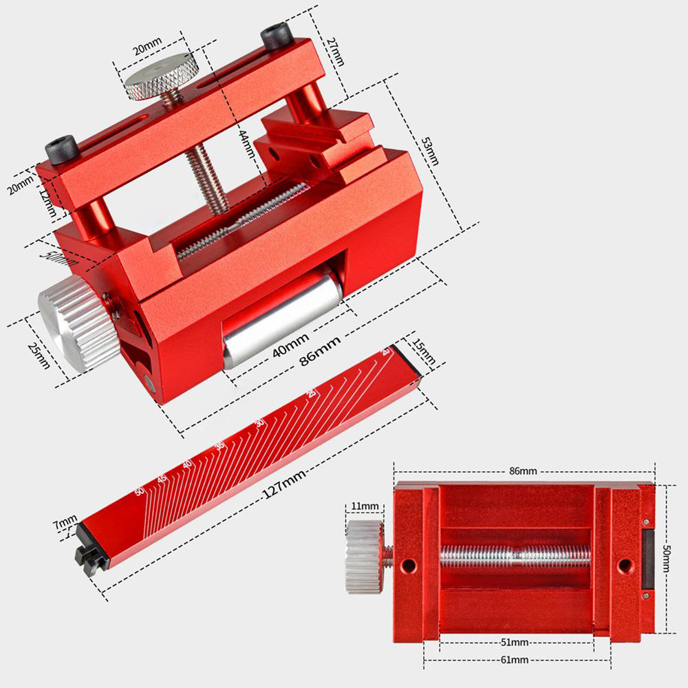 Aluminum Alloy Honing Guide Tool Sharpening Holder Of Whetstone for Wood Chisel Sharpening Jig Roller and Kitchen Gadgets