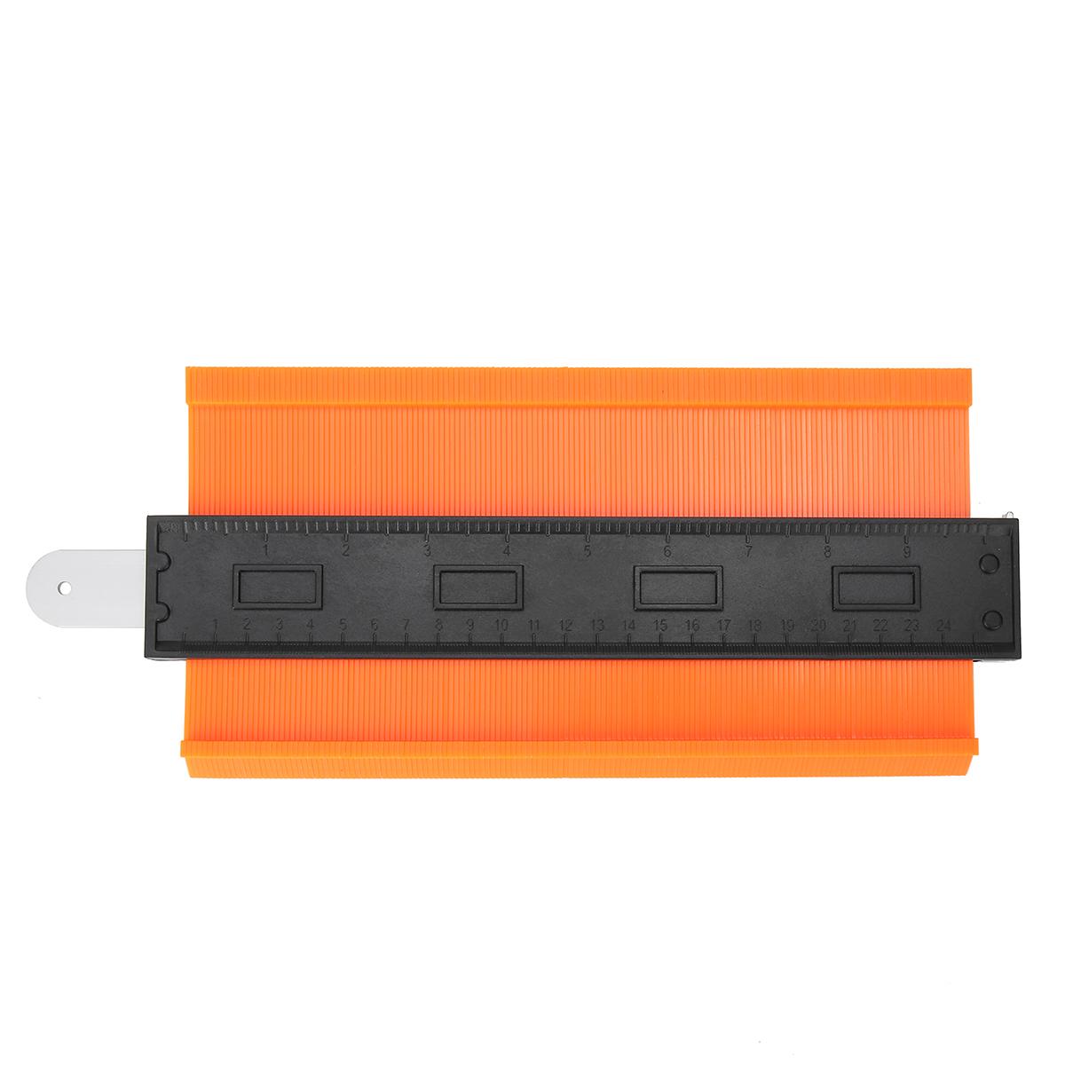 Contour Gauge Profile Tool Adjustable Lock Edge Shaping Wood Measure Ruler Tiles Meethulp Gauge