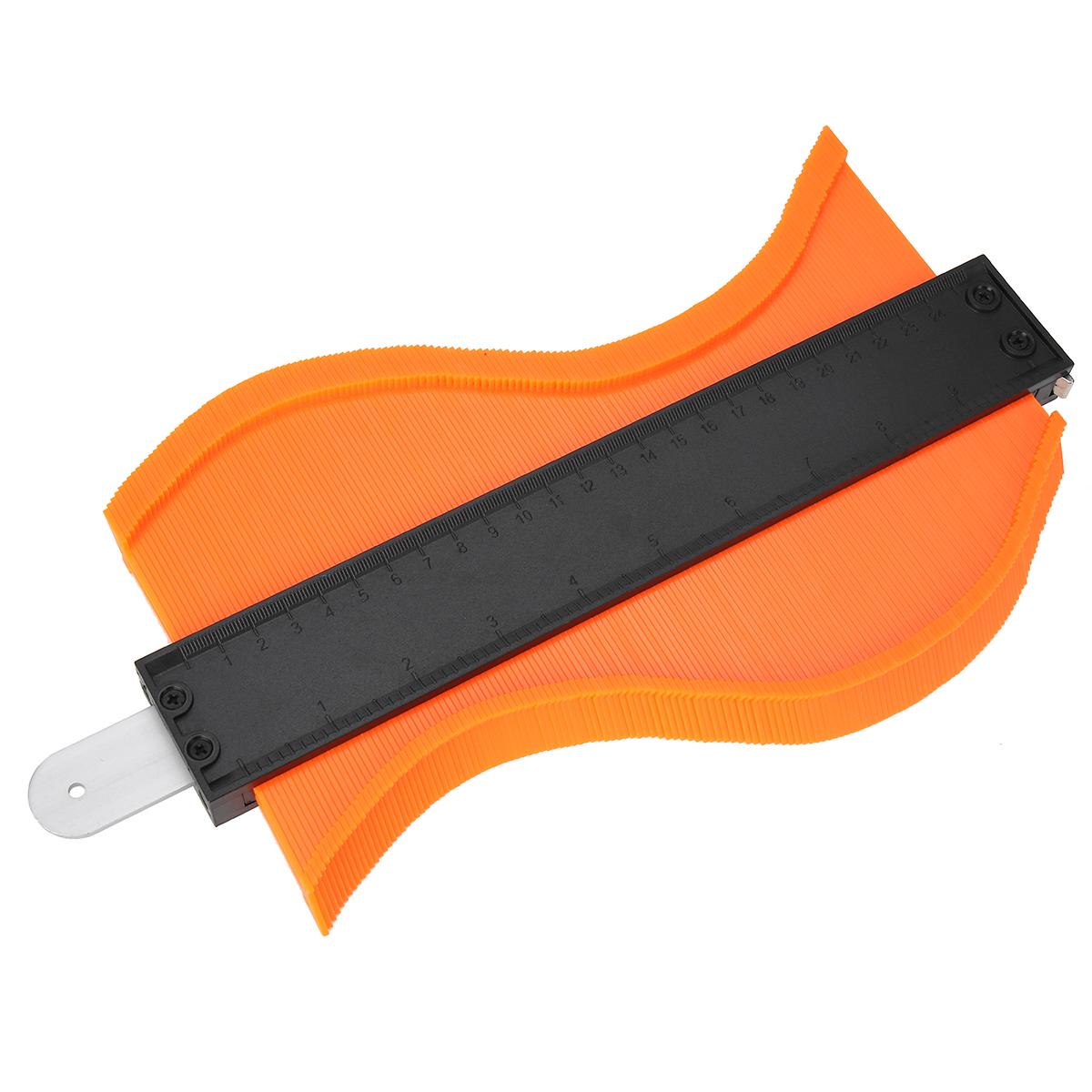Contour Gauge Profile Tool Adjustable Lock Edge Shaping Wood Measure Ruler Tiles Meethulp Gauge
