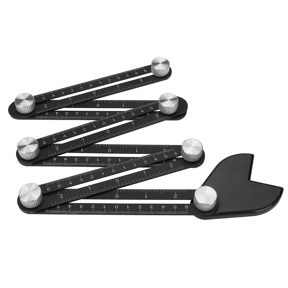 Contour Gauge Profile Tool Adjustable Lock Edge Shaping Wood Measure Ruler Tiles Meethulp Gauge