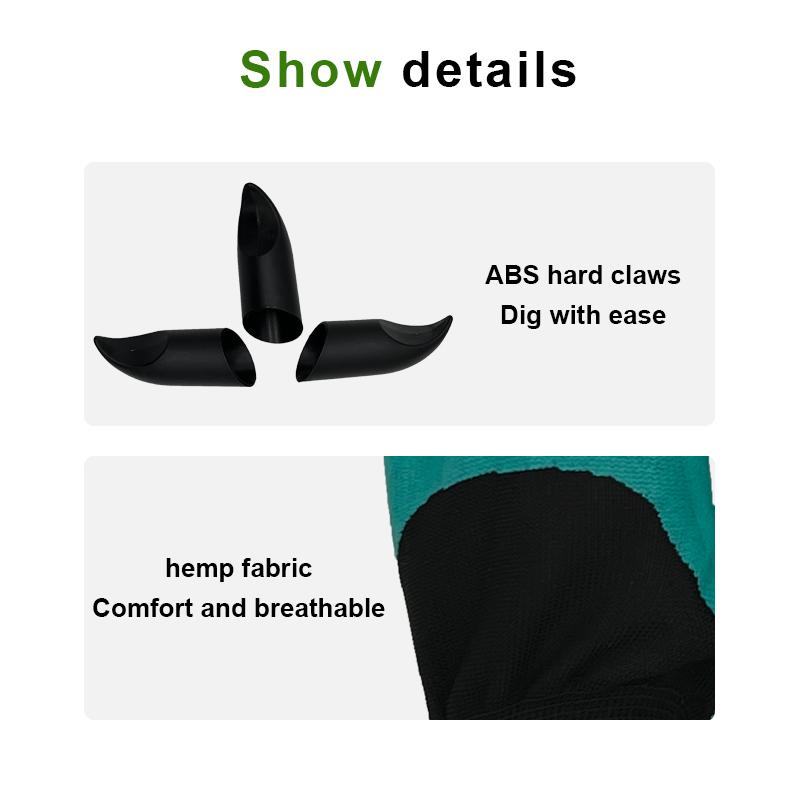 Digging Gloves Gardening Dipping Labor Claws Vegetable Flower Planting And Grass Pull