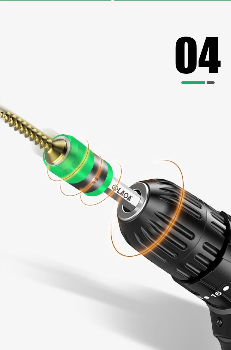 S2 1/4inch Screwdriver Bit With Magnetic Ring 6.35mm Electric Screwdriver bits and Magnetism Ring
