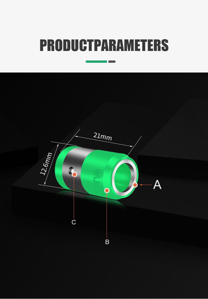 S2 1/4inch Screwdriver Bit With Magnetic Ring 6.35mm Electric Screwdriver bits and Magnetism Ring