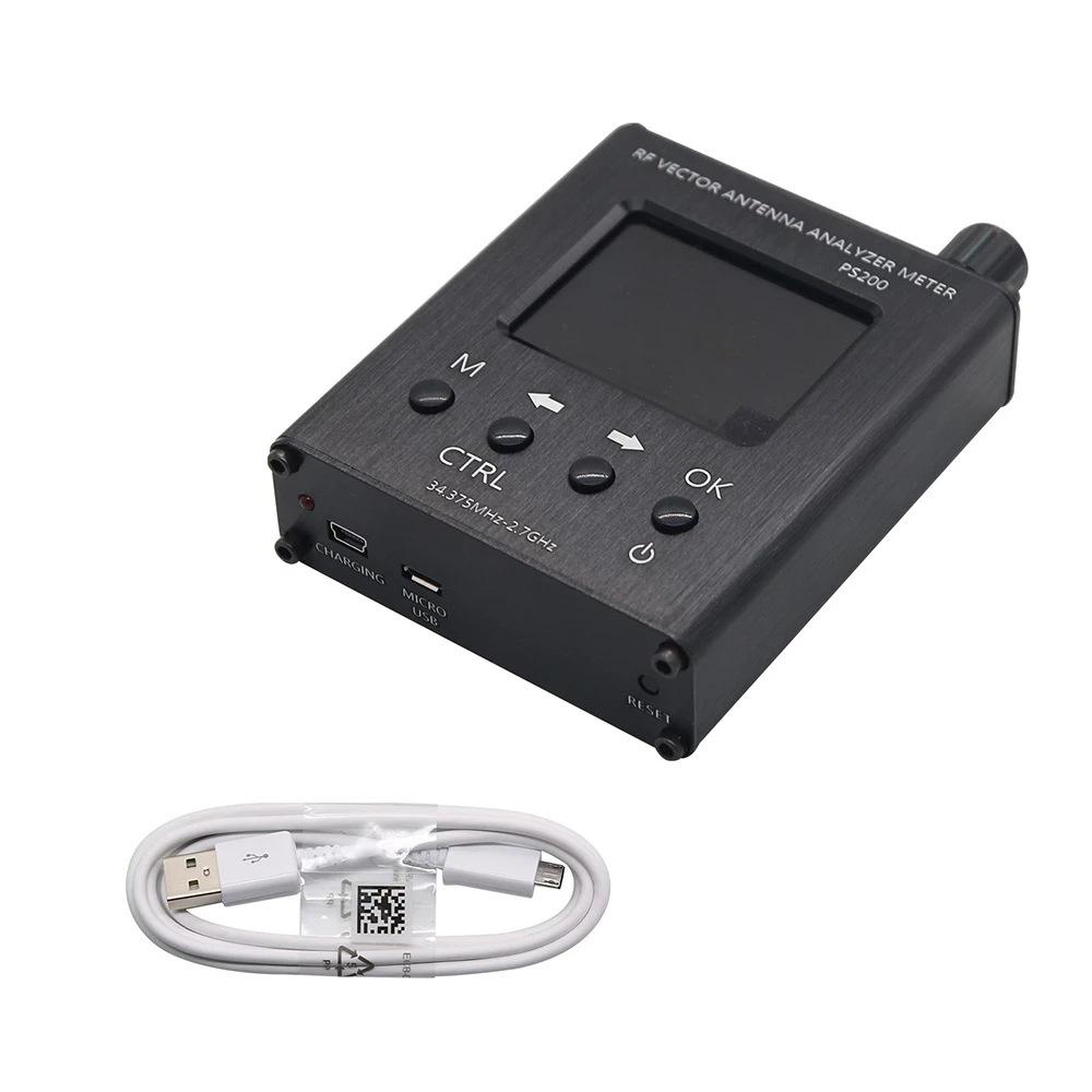 PS200 vector antenna analyzer meter 34.375mhz-2.7ghz for swr s11