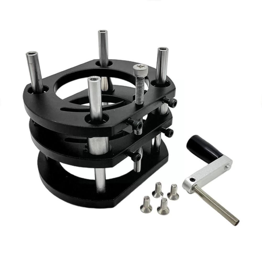 Router Lift for 65mm Diameter Motors Woodworking Inverted Lifting Base Electric Wood Mill Trimming
