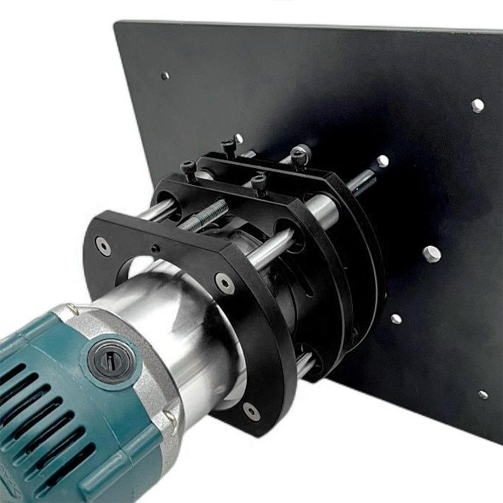 Router Lift for 65mm Diameter Motors Woodworking Inverted Lifting Base Electric Wood Mill Trimming
