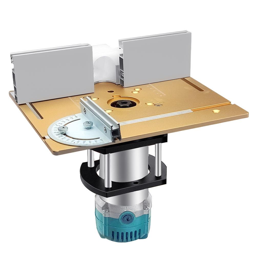 Router Lift for 65mm Diameter Motors Woodworking Inverted Lifting Base Electric Wood Mill Trimming