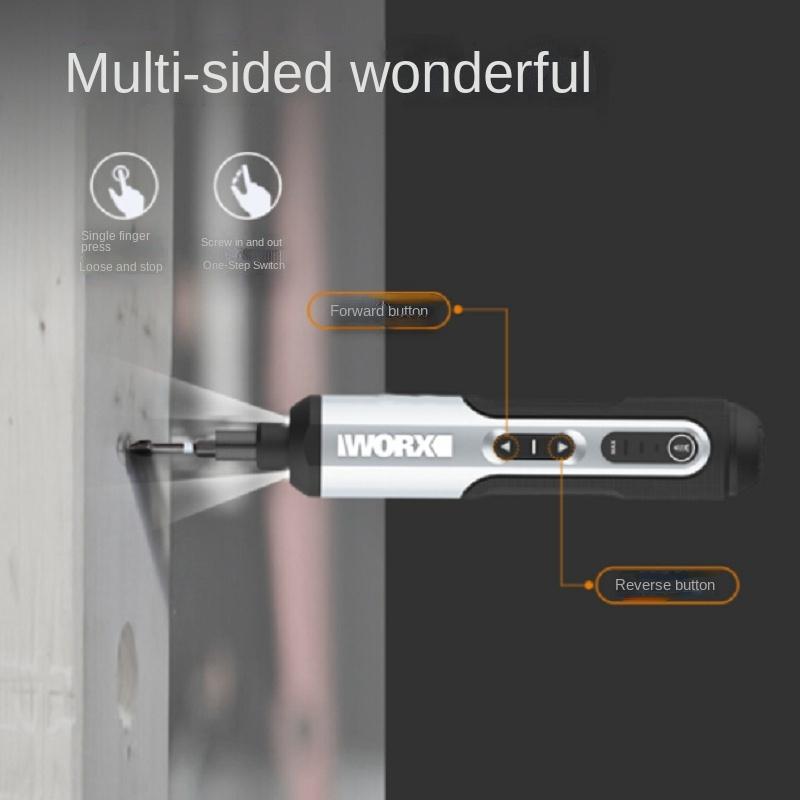 WX240.1 3.6V 250RPM Mini Electric Screwdriver Hosehold DIY Screw Driver Tool Handle with 26Pcs Bit