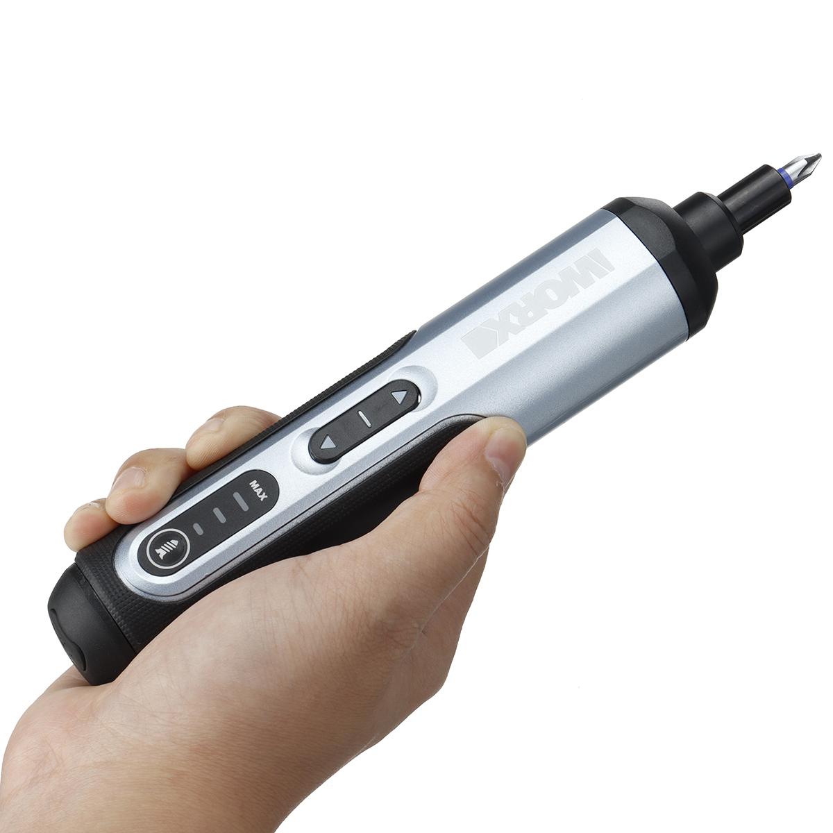 WX240.1 3.6V 250RPM Mini Electric Screwdriver Hosehold DIY Screw Driver Tool Handle with 26Pcs Bit
