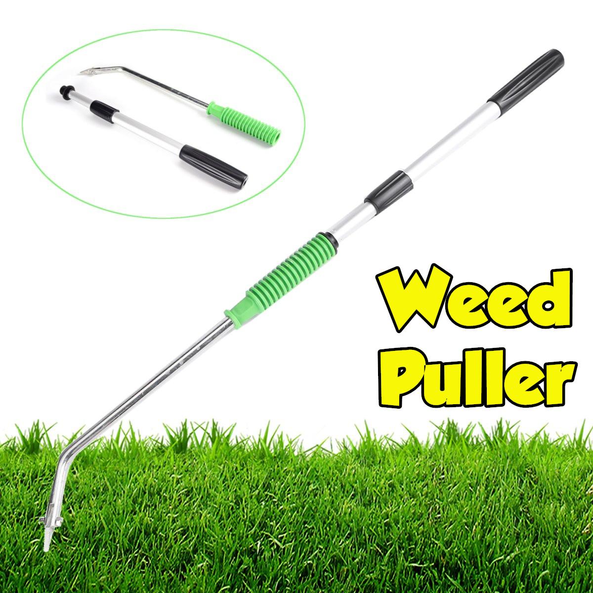 Weed Puller Remover Weeder Lawn Garden Yard Weeding Hand Tools 100cm Long Handle