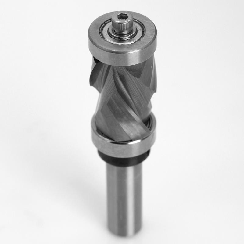 1/2 Shank Carbide CNC Router Bit Milling Cutter Bearing Trimming Ultra-Perfomance Compression Flush Trim For Wood