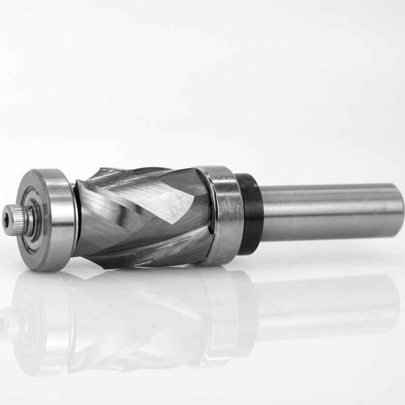 1/2 Shank Carbide CNC Router Bit Milling Cutter Bearing Trimming Ultra-Perfomance Compression Flush Trim For Wood