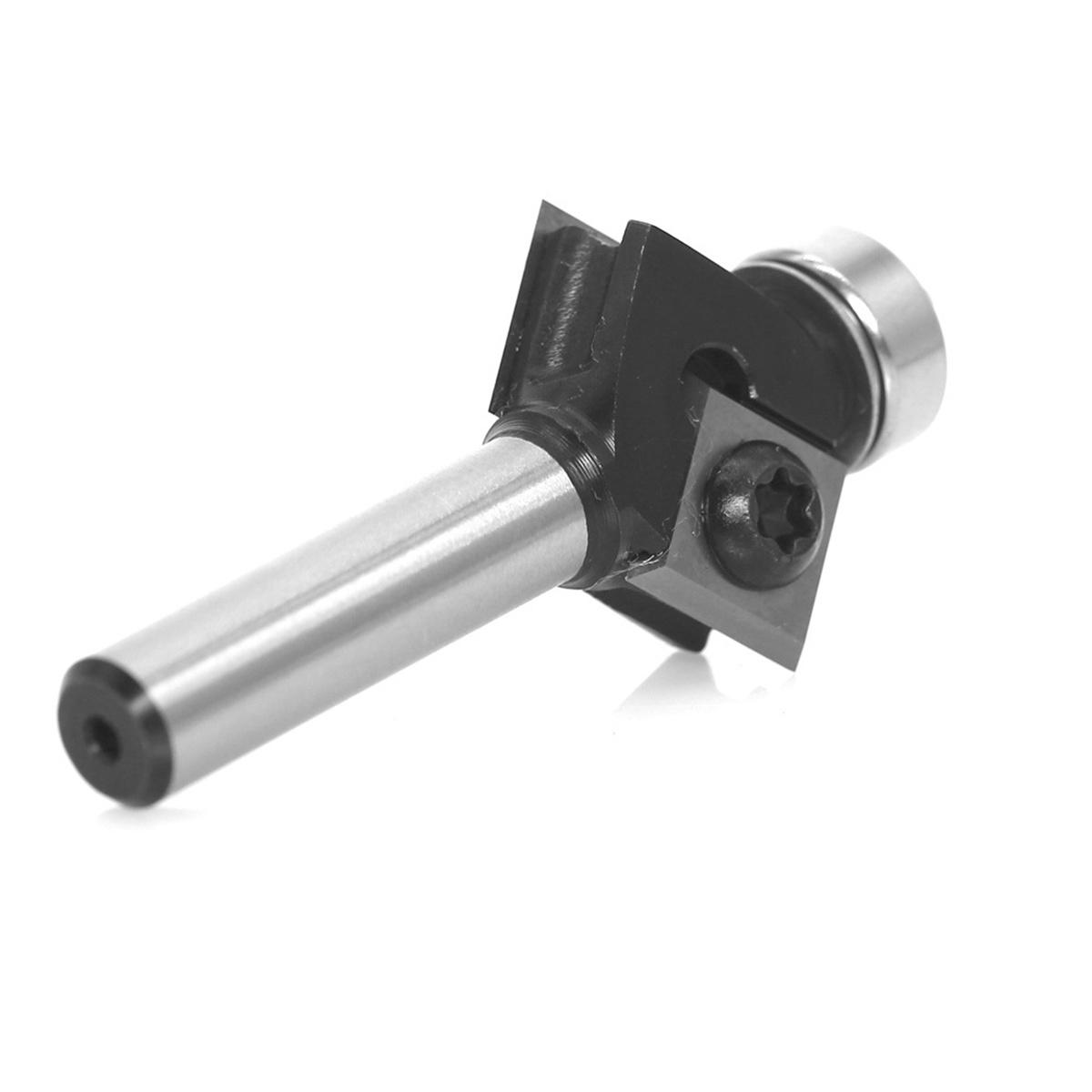 2 in 1 Disposable Insert Router Bit Corner Round or Bevel Knife Style Carbide with Bearing Milling Cutters for Wood