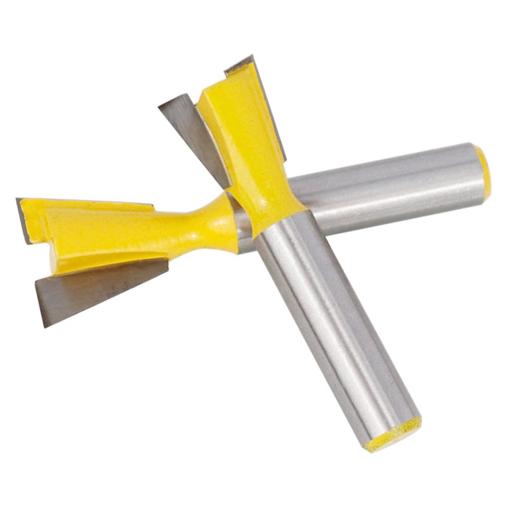 8mm Shank Dovetail Milling Cutter Slotting Woodworking Carving Router Bit for Woodworking Engraving Bit