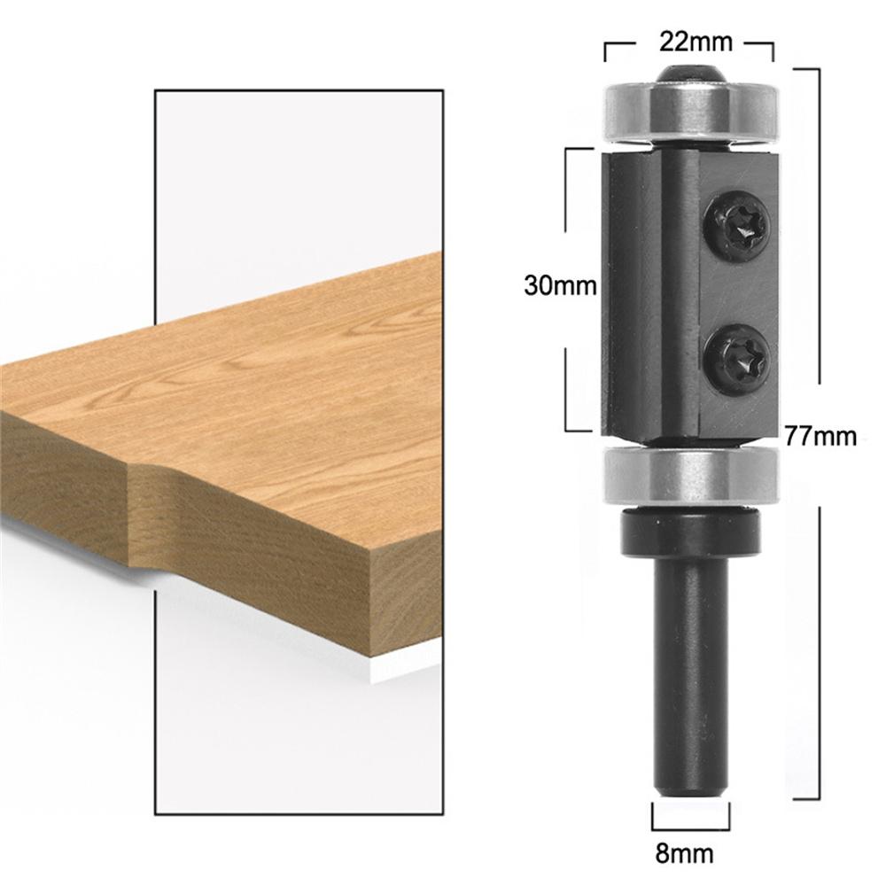 Carbide CNC Router Bit  Dual-Blade Woodworking Milling Cutter for Precision Cuts High-End Durable Design
