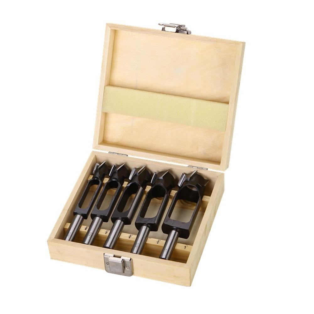 Deep Plug Cutter Drill Bit Set Carbon Steel 56mm Cutting Depth Kit for Precision Woodworking