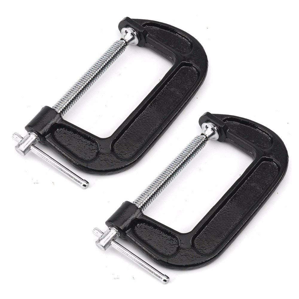 2/3/4/5/6 Inch C Clamp Heavy Duty Steel G Clamp Woodworking Clamp Fixed Fixtures Hardware Tool