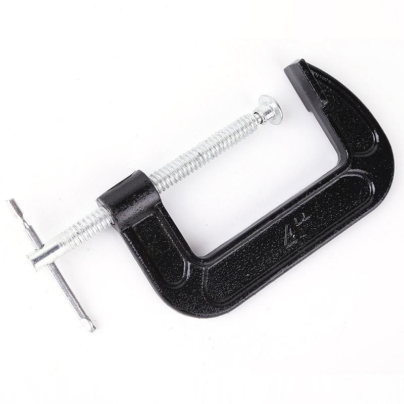 2/3/4/5/6 Inch C Clamp Heavy Duty Steel G Clamp Woodworking Clamp Fixed Fixtures Hardware Tool