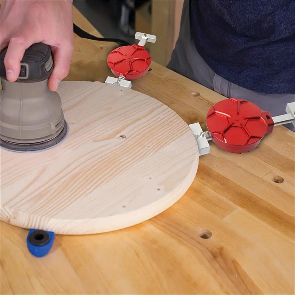 20mm Woodworking Desktop Clip Aluminum Fast Fixed Clip Workbench Table Peg Planing Stop Clamp For 19mm Dog Hole Woodworking Benches