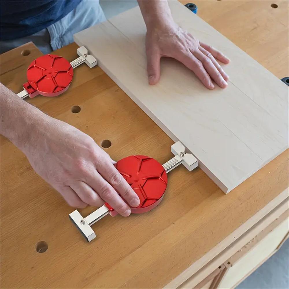 20mm Woodworking Desktop Clip Aluminum Fast Fixed Clip Workbench Table Peg Planing Stop Clamp For 19mm Dog Hole Woodworking Benches