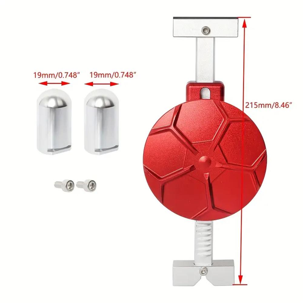 20mm Woodworking Desktop Clip Aluminum Fast Fixed Clip Workbench Table Peg Planing Stop Clamp For 19mm Dog Hole Woodworking Benches