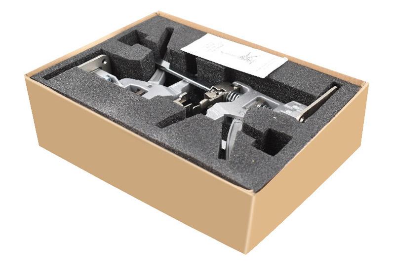 2PCS 12 Inch Heavy-Duty Labor Saving Handle Arm Jack Versatile Drywall Lift Wall Tile Locator and Woodworking Clamp