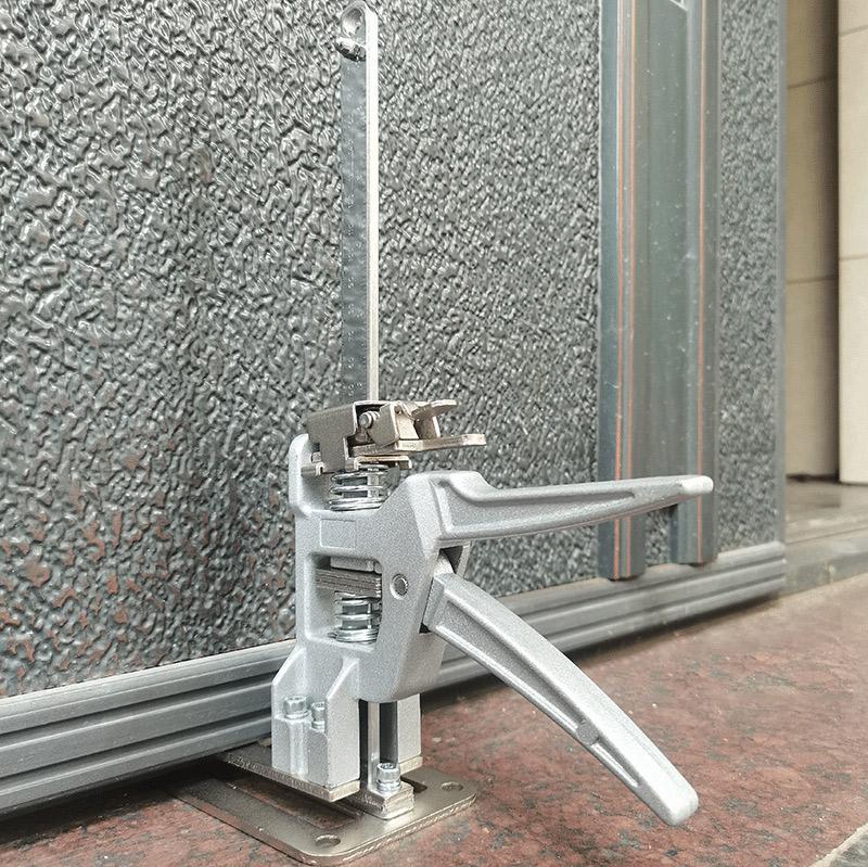 2PCS 12 Inch Heavy-Duty Labor Saving Handle Arm Jack Versatile Drywall Lift Wall Tile Locator and Woodworking Clamp
