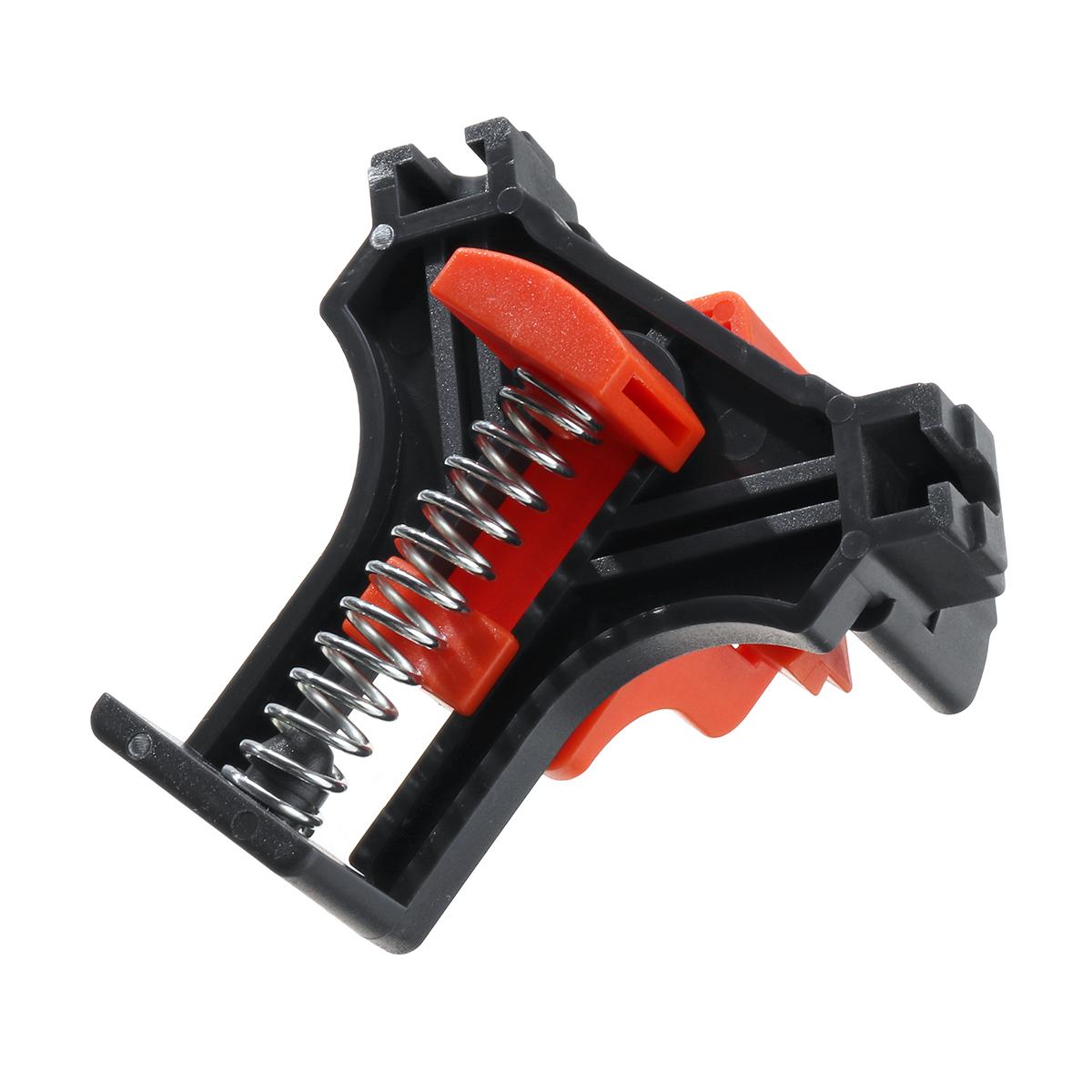 4pcs 90 Degree Corner Clamp Adjustable Right Angle Clamp Woodworking Clip Clamp