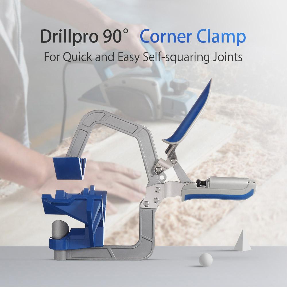 90 Degree Auto-adjustable Corner Clamp Face Frame Clamp Woodworking Clamp Quick Right Angle Clamp